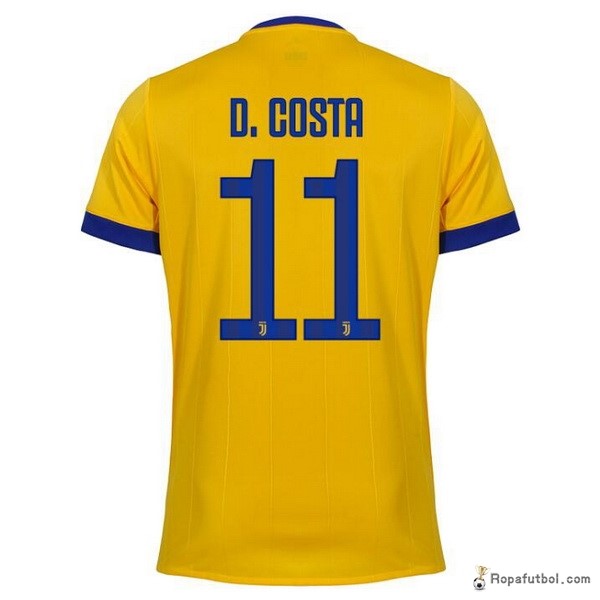 Camiseta Juventus Replica Segunda Ropa D. Costa 2017/18